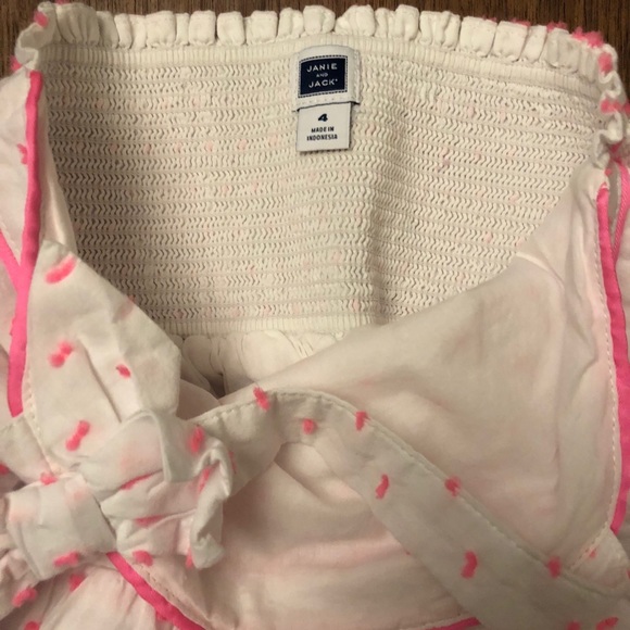 Janie and Jack Swiss dot halter top - Picture 4 of 5